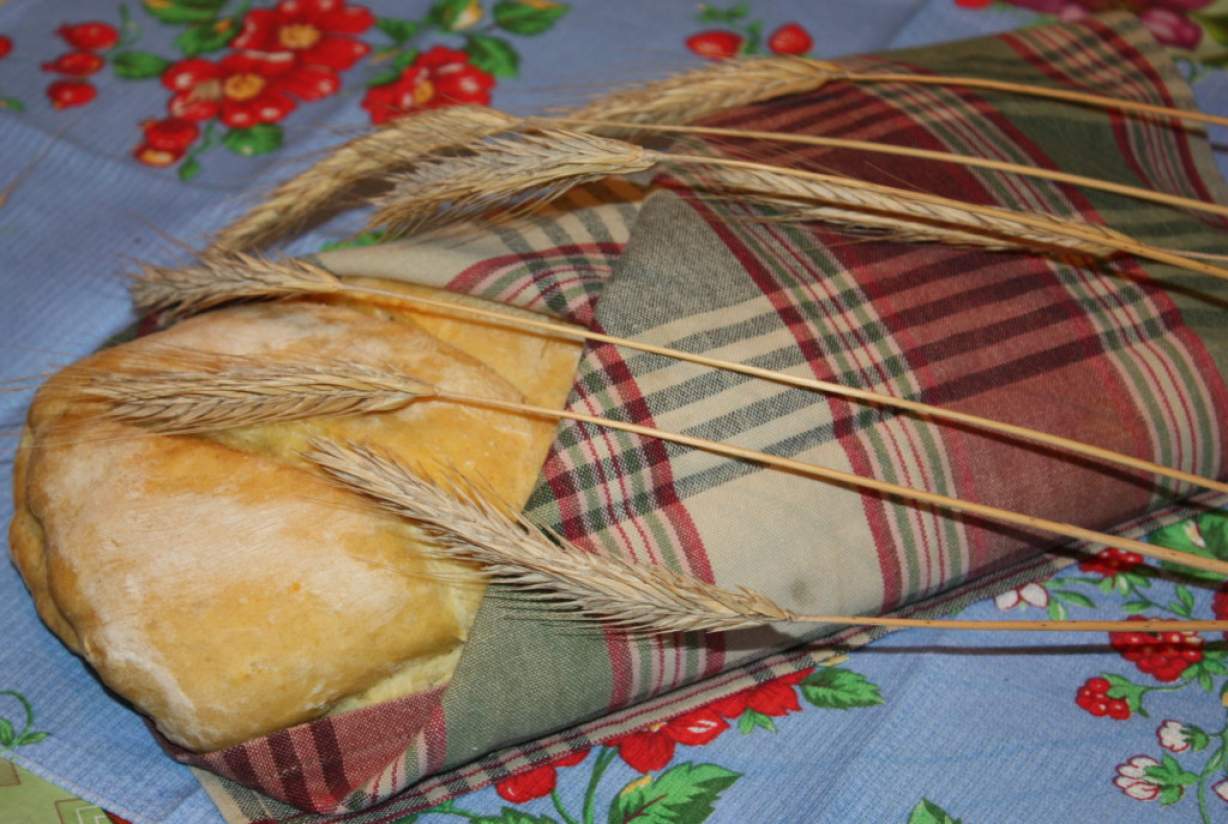 Дріжджовий хліб з гарбуза в духовці