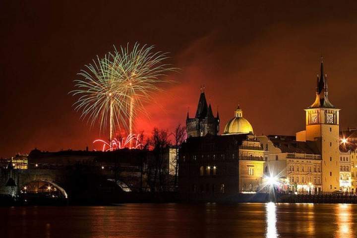 Новий рік 2017 в Празі (Чехія)