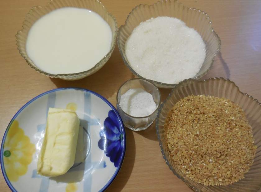 Як варити пшеничну кашу на молоці