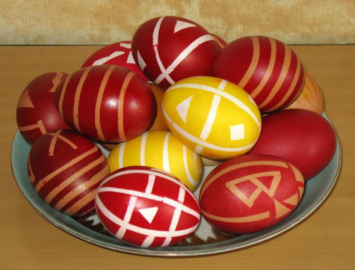 Крашанки або писанки — як пофарбувати яйця на Великдень