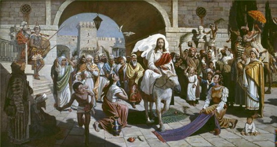 Свято Вхід Господній в Єрусалим у 2016 році - 24 квітня